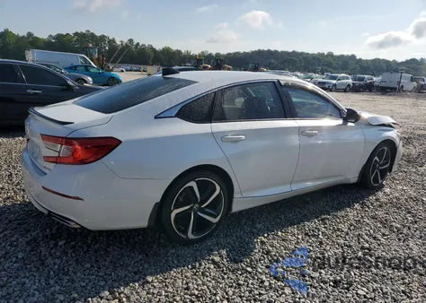 2022 Honda Accord Sport из США, поврежденный, VIN 1HGCV1F36NA103626